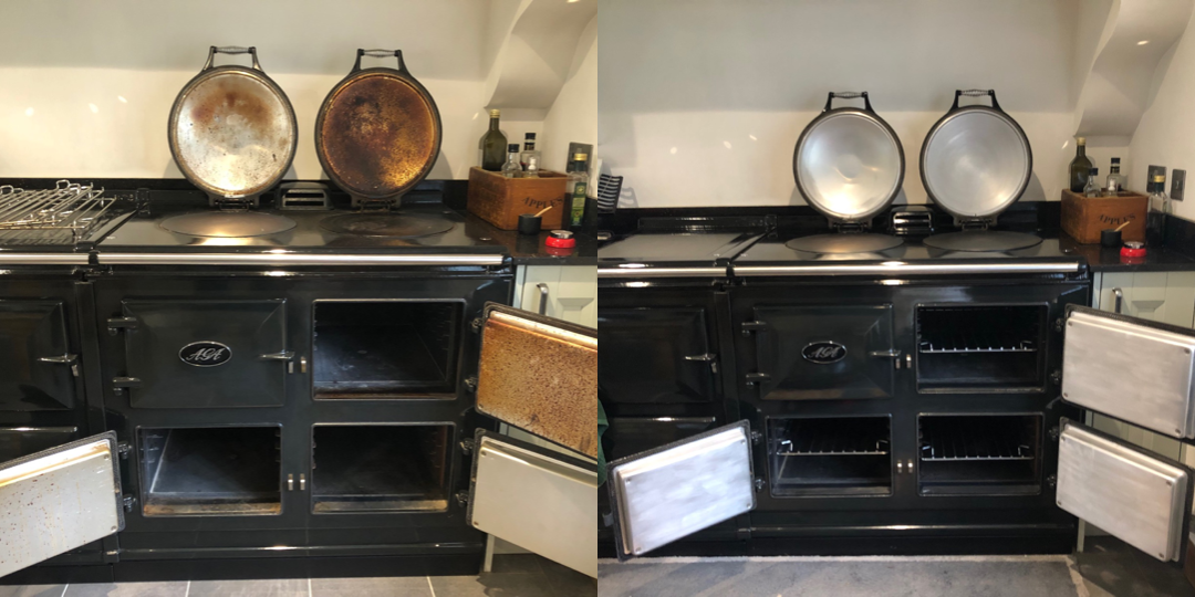 Aga - before and after